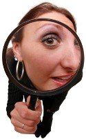 woman-magnifying-glass-searching