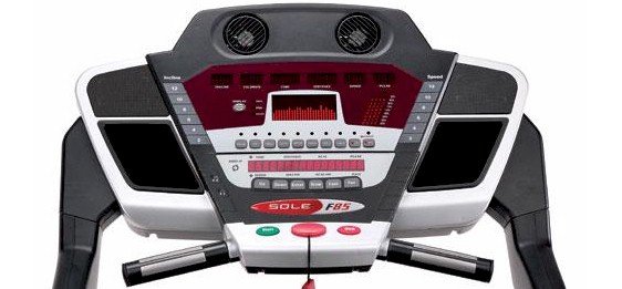 sole-f85-treadmill console