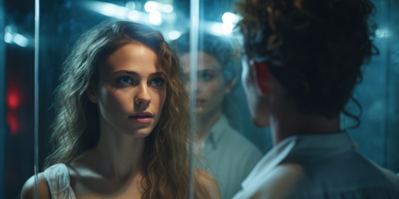 and lying to herlself