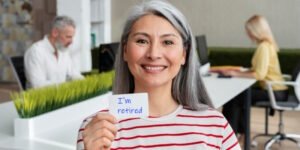 someone who has recently retired